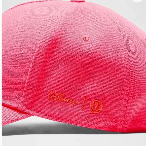 Disney x lululemon Structured Classic Ball Cap, Pink, Adjustable,  NWT, S/M